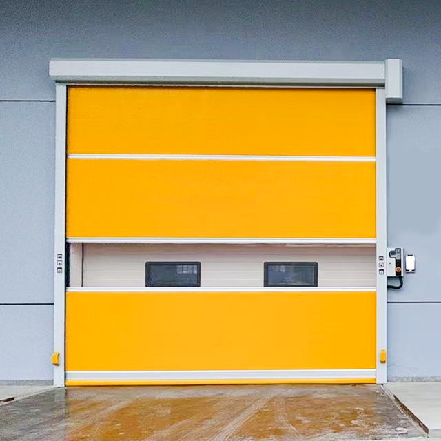 Porta de alta velocidade em PVC