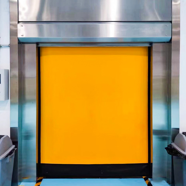 porta rapida con cerniera